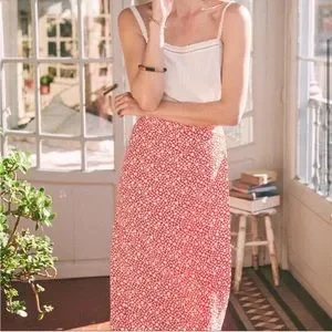 Sezane Skirts Sezane Maisie Skirt Poshmark